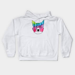 Tie Dye Doggo Kids Hoodie